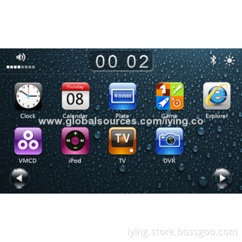 Newest 7-inch Touch Screen Car DVD Player for Toyota Corolla 2014 with GPS Navigation